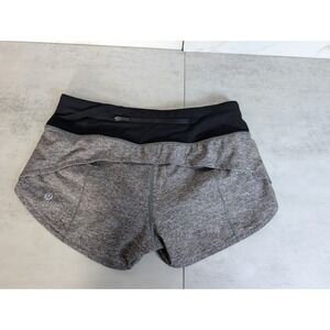 Lululemon Athletica Speed Up Low-Rise Lined Short 2.5" Heather Lux Multi Black 2